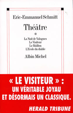 Théâtre. La Nuit de Valognes, Le Visiteur, Le Bâillon, L'École du diable (9782226109637-front-cover)