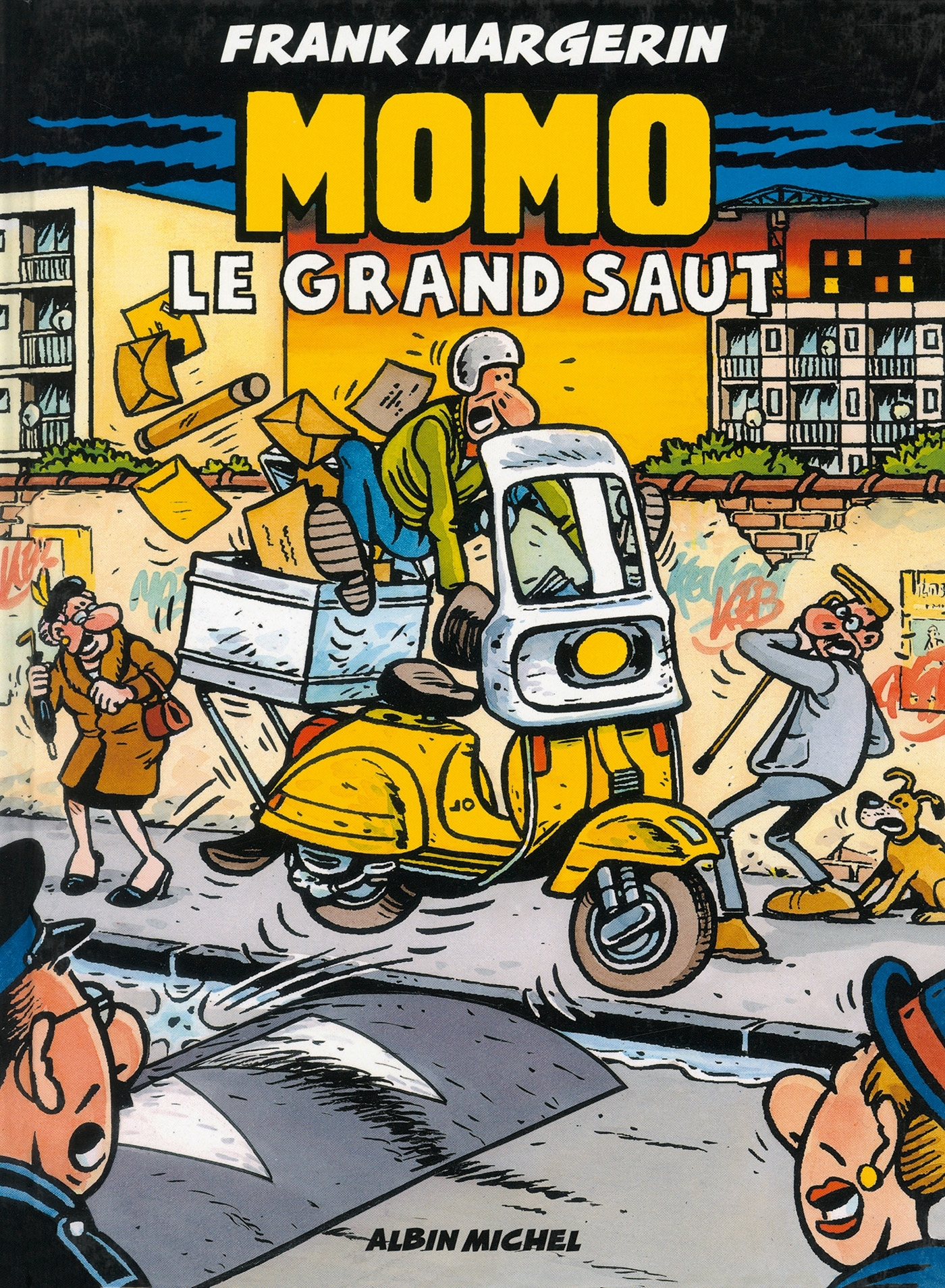 Momo le coursier - Tome 03, Le grand saut (9782226166739-front-cover)