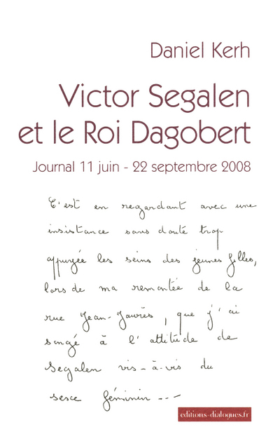 Victor Segalen et le Roi Dagobert (9782918135289-front-cover)