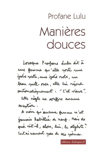Manières douces (9782918135050-front-cover)
