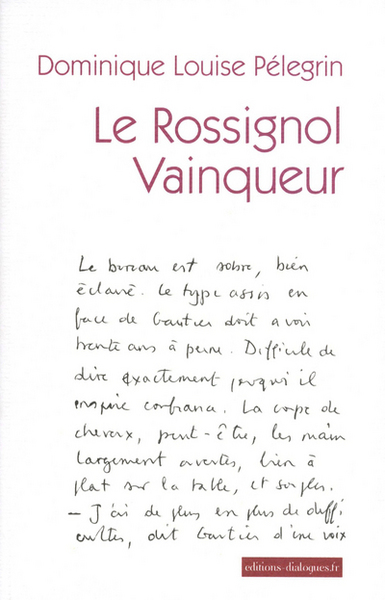 Le rossignol vainqueur (9782918135210-front-cover)