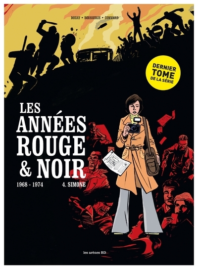 Les Années rouge et noir - tome 4 Simone (9791037500588-front-cover)