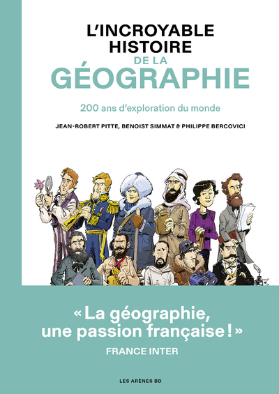 L'Incroyable histoire de la géographie (9791037505279-front-cover)