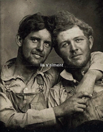 Ils s'aiment - Un siècle de photographies d'hommes amoureux (1850-1950) (9791037502551-front-cover)