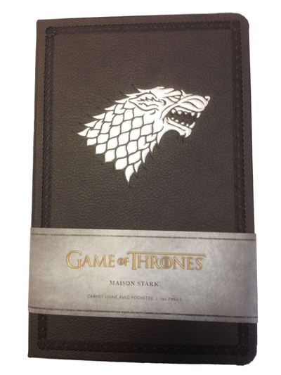 GAME OF THRONES : CARNET MAISON STARK (9782364802155-front-cover)