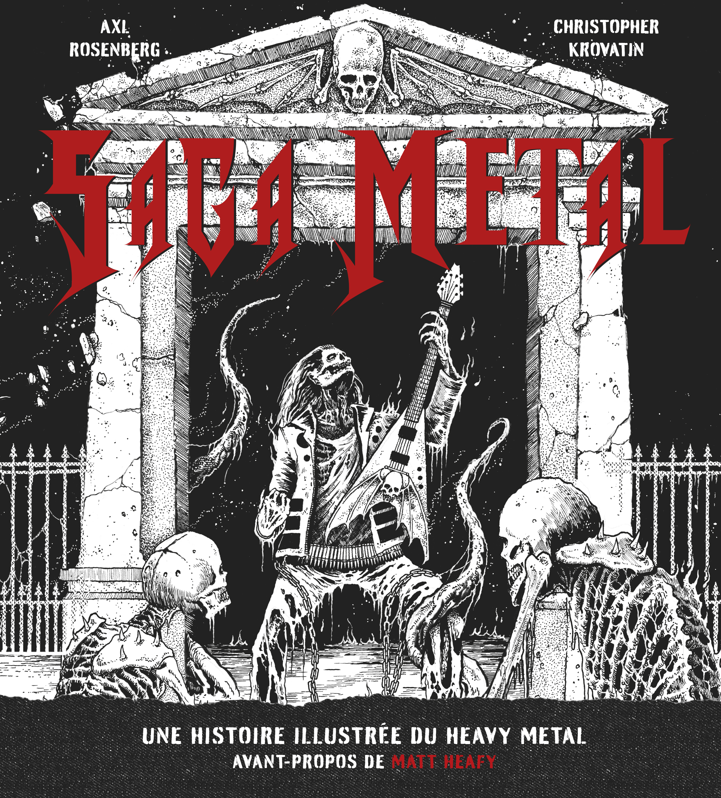 SAGA METAL : TOUTE L'HISTOIRE ILLUSTREE DU METAL (9782364806498-front-cover)