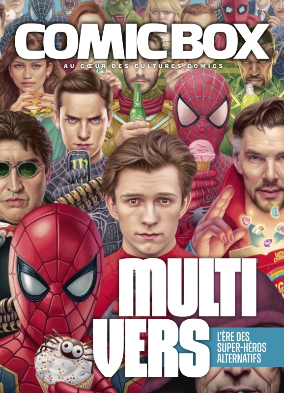Comic Box, la revue T1 : Multivers, l'ère des super-héros alternatifs (9782364808560-front-cover)