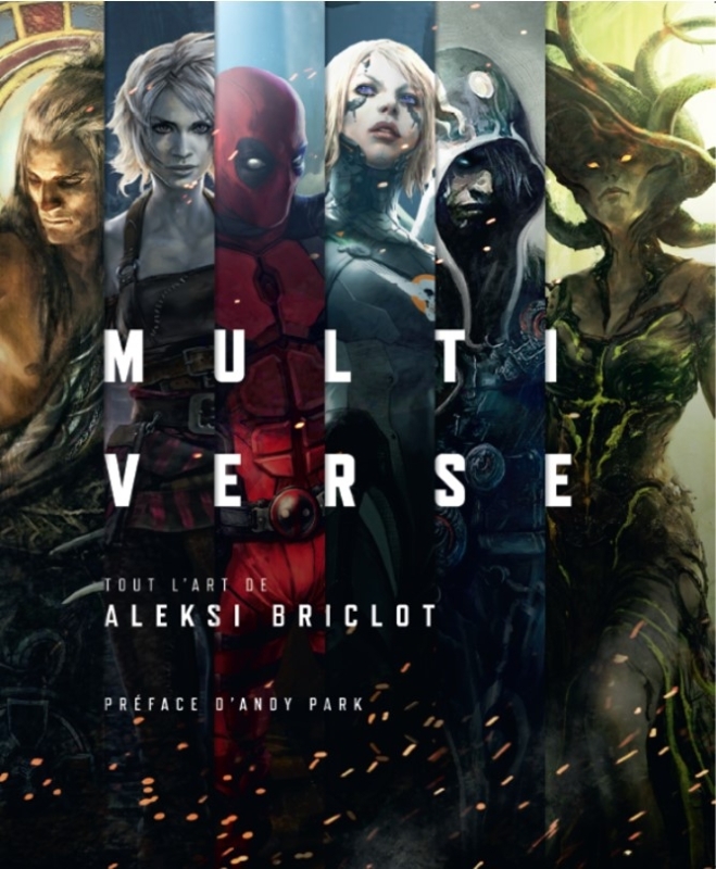 Multiverse, tout l'art d'Aleksi Briclot (9782364807501-front-cover)