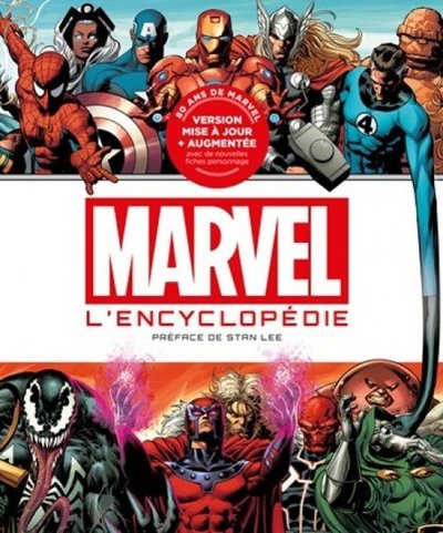 Marvel, l'encyclopédie mise à jour et augmentée (9782364806900-front-cover)