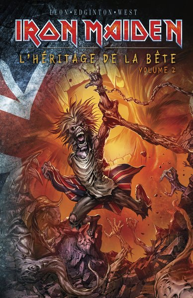 Iron Maiden, l'héritage de la Bête T2 (9782364808386-front-cover)