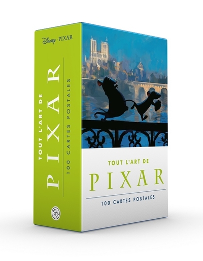 Tout l'art de Pixar en 100 cartes postales (9782364805088-front-cover)