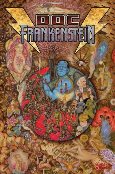 Doc Frankenstein, le roman graphique des s urs Wachowski (9782364808379-front-cover)