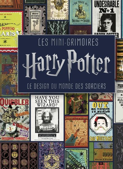 Les mini-grimoires Harry Potter T4 : Le design du monde des sorciers (9782364808539-front-cover)