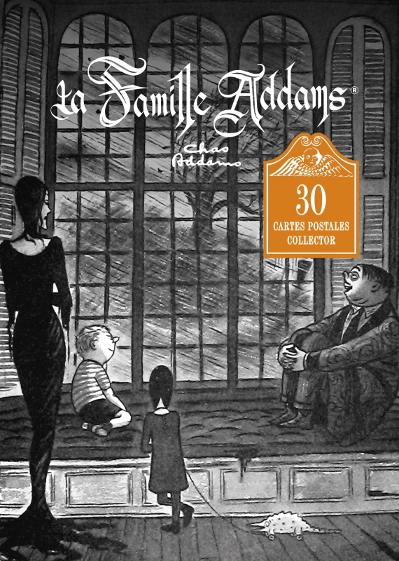 La Famille Addams, Le Coffret de cartes postales (9782364805873-front-cover)