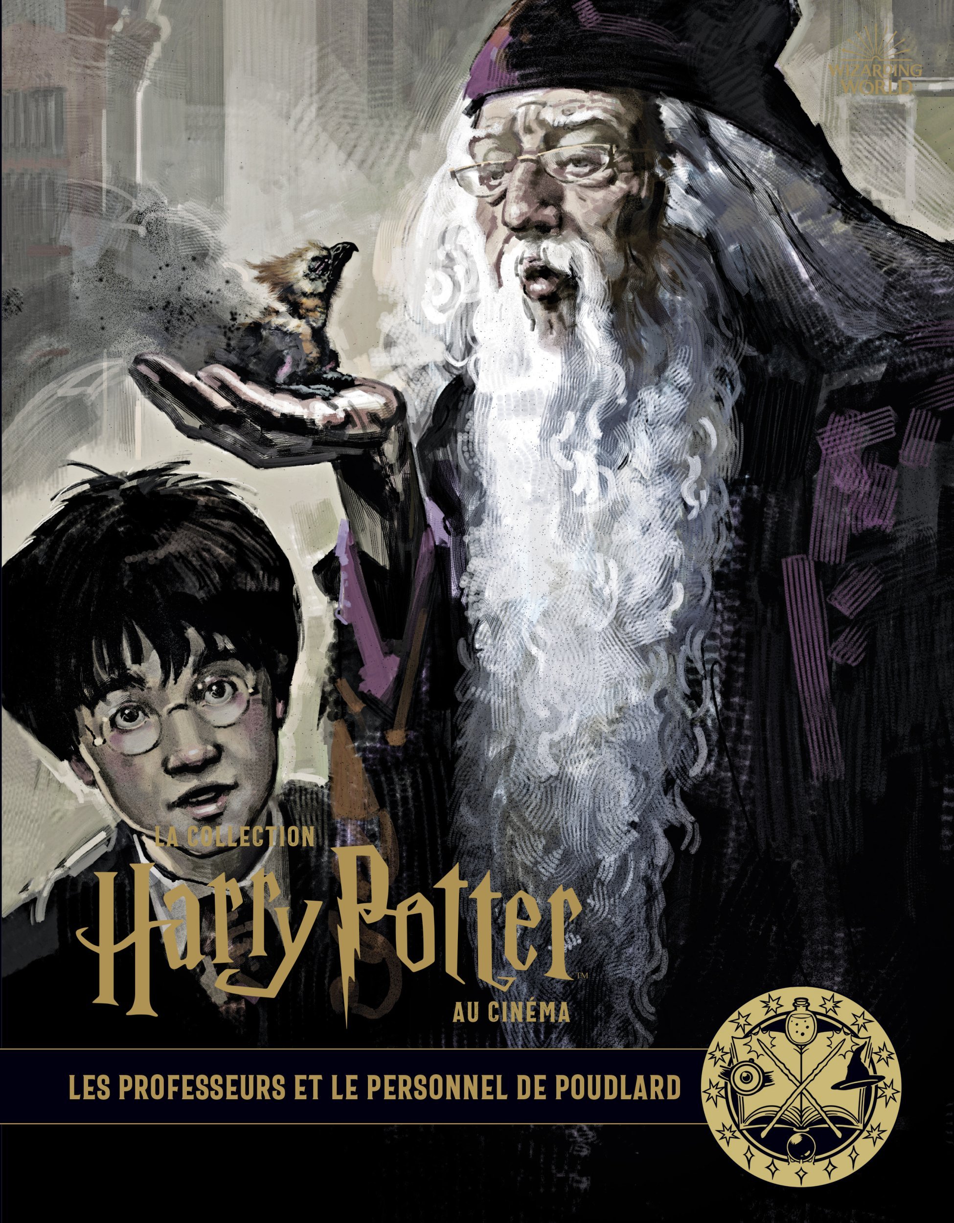 La collection Harry Potter au cinéma, vol. 11, les professeurs et le personnel de Poudlard (9782364807235-front-cover)