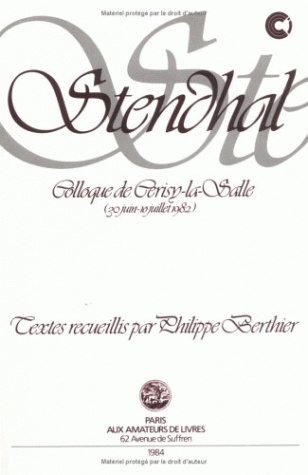 Stendhal (9782905053077-front-cover)