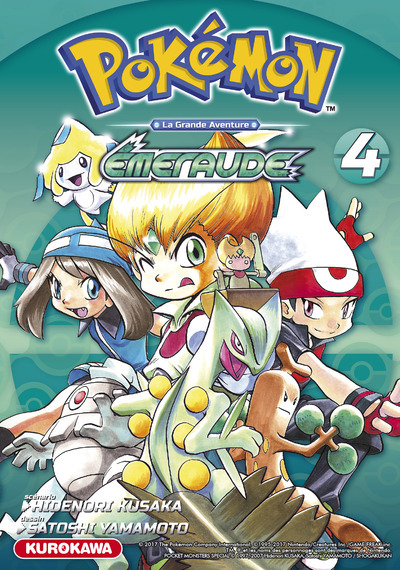 Pokémon Rouge Feu et Vert Feuille/Émeraude - tome 4 (9782368525326-front-cover)