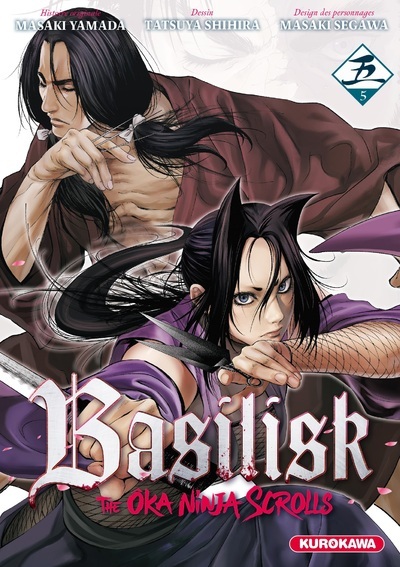 BASILISK The Oka Ninja Scrolls - tome 5 (9782368529386-front-cover)