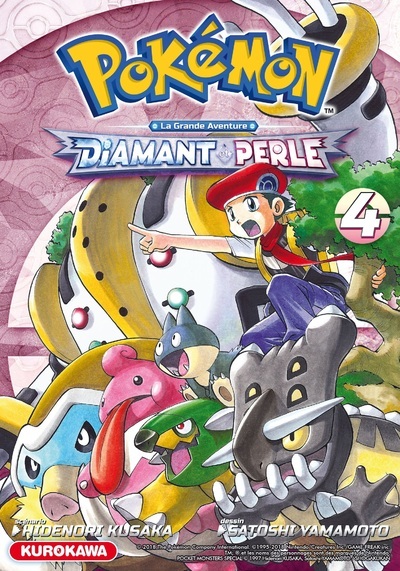 Pokémon Diamant Perle / Platine - tome 4 (9782368526552-front-cover)