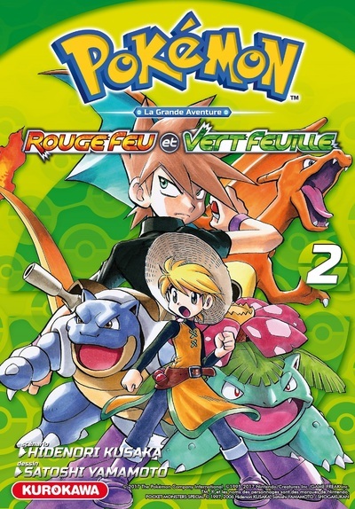 Pokémon Rouge Feu et Vert Feuille/Émeraude - tome 2 (9782368525074-front-cover)