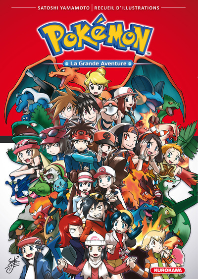 Recueil d'illustrations Pokémon - La Grande Aventure (9782368524190-front-cover)