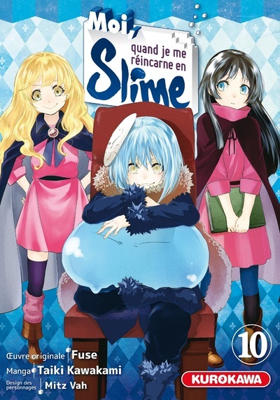 Moi, quand je me réincarne en Slime - tome 10 (9782368529201-front-cover)