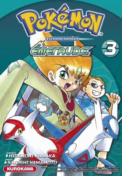 Pokémon Rouge Feu et Vert Feuille Émeraude - tome 3 (9782368525319-front-cover)