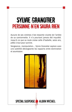 Personne n'en saura rien (9782226312327-front-cover)