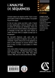 L'analyse de séquences - 6e éd. (9782200641313-back-cover)