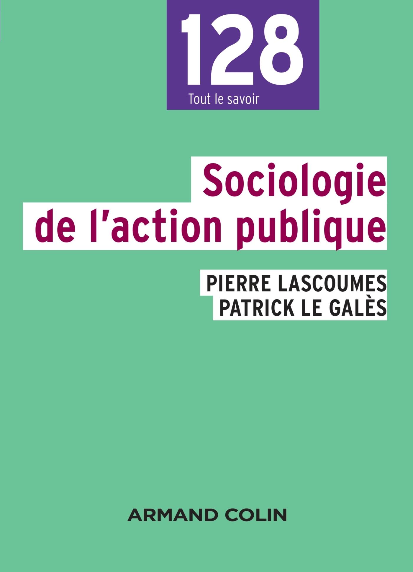 Sociologie de l'action publique - 2e éd. (9782200621674-front-cover)