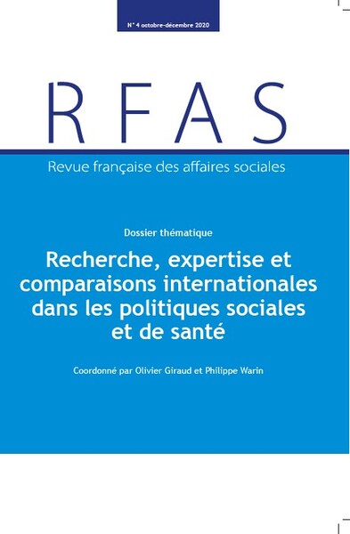 Recherche, expertise et comparaisons internationales dans les politiques sociales et de santé (3303337402736-front-cover)