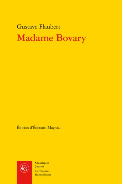 Madame Bovary, Moeurs de province (9782812415043-front-cover)