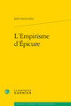 L'Empirisme d'Épicure (9782812405044-front-cover)