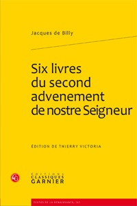 Six livres du second advenement de nostre Seigneur (9782812400780-front-cover)