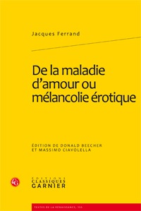 De la maladie d'amour ou mélancolie érotique (9782812400612-front-cover)