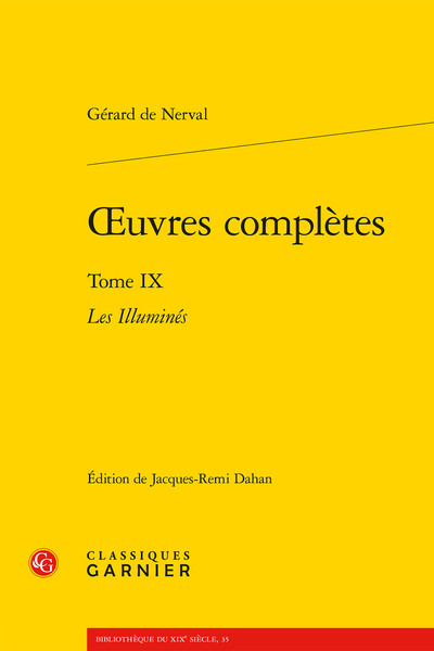 oeuvres complètes, Les Illuminés (9782812434419-front-cover)