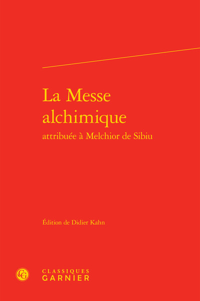 La Messe alchimique (9782812432750-front-cover)