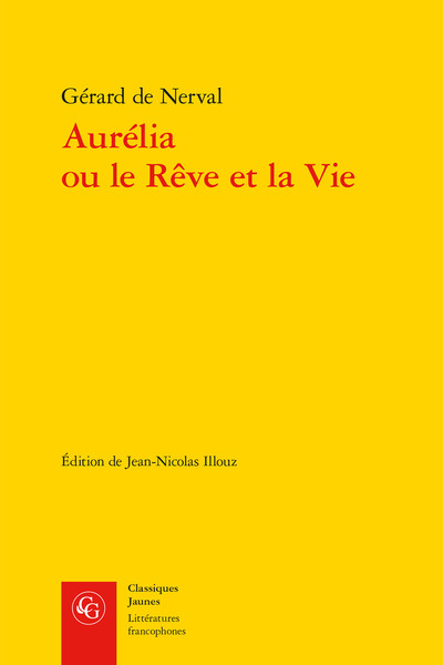 Aurélia ou le Rêve et la Vie (9782812431913-front-cover)