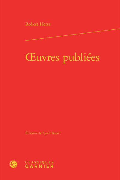 oeuvres publiées (9782812425936-front-cover)