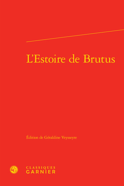 L'Estoire de Brutus (9782812432460-front-cover)
