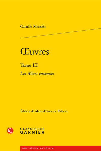 oeuvres, Les Mères ennemies (9782812434327-front-cover)