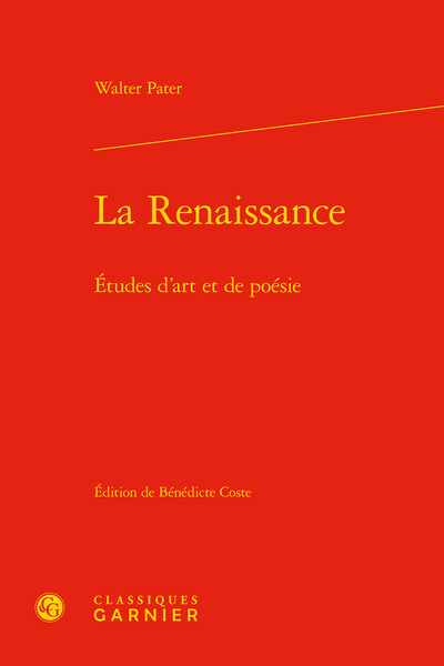 La Renaissance, Études d'art et de poésie (9782812435850-front-cover)