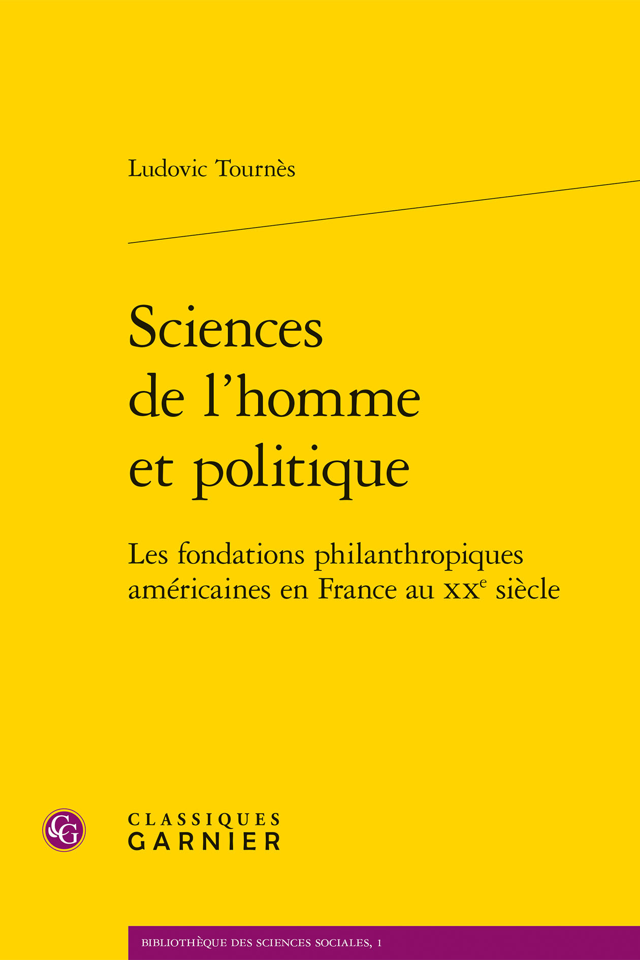 Sciences de l'homme et politique, Les fondations philanthropiques américaines en France au XXe siècle (9782812402548-front-cover)