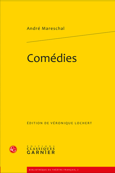 Comédies (9782812402111-front-cover)