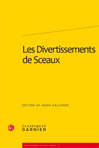 Les Divertissements de Sceaux (9782812402289-front-cover)