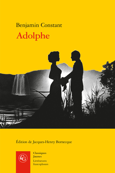 Adolphe, Anecdote trouvée dans les papiers d'un inconnu (9782812413124-front-cover)