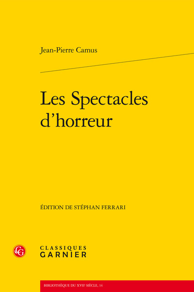 Les Spectacles d'horreur (9782812409752-front-cover)