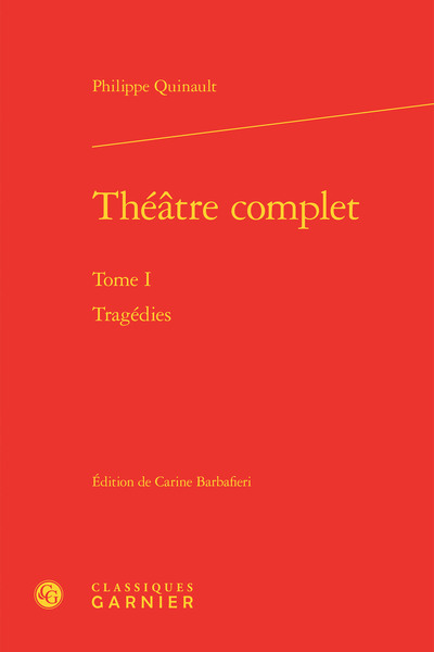 Théâtre complet, Tragédies (9782812451140-front-cover)