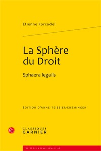 La Sphère du Droit, Sphaera legalis (9782812402531-front-cover)