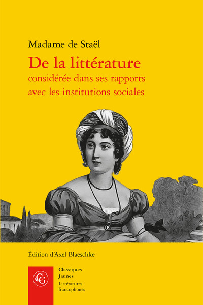 De la littérature (9782812413032-front-cover)